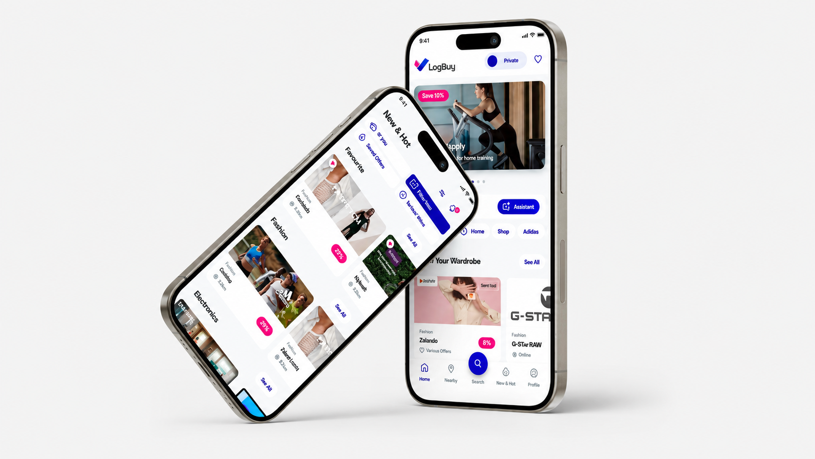 Logbuy 2 Mobiler En Tiltet