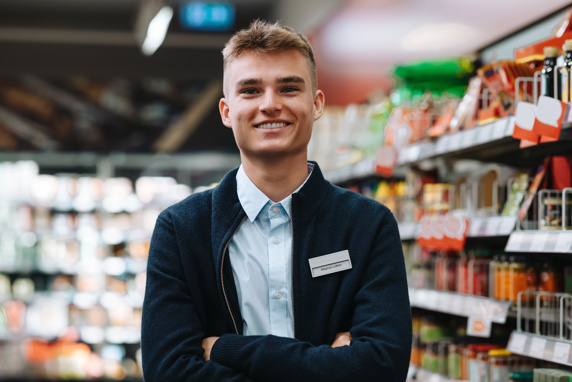 Fritidsjob i supermarked som som 15-17 årig